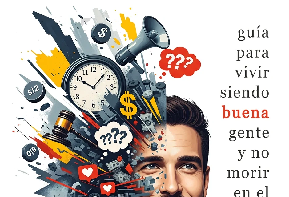 Libro : La maldición de ser una buena persona, Guía para vivir siendo buena gente y no morir en el intento.