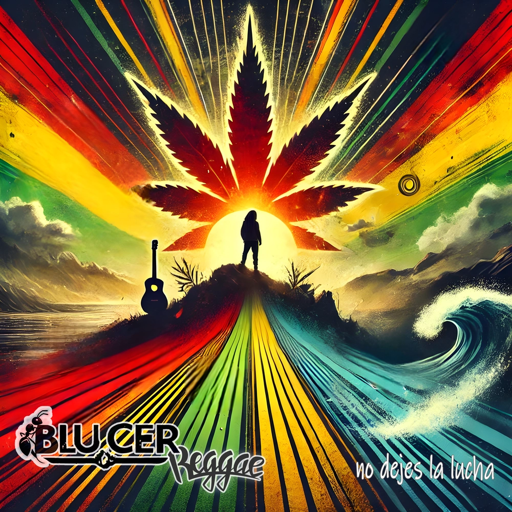 Blucer Reggae jamaicano en español - No dejes la lucha - tema sobre la resiliencia, buena vibra. optimismo a raudales a pesar de todo.