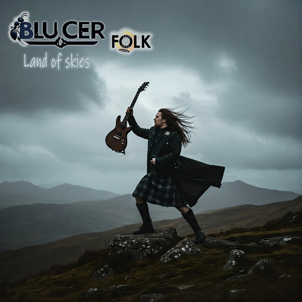 Blucer Folk   - Land of skies - electric guitar instrumental - The soundtrack of the highlands