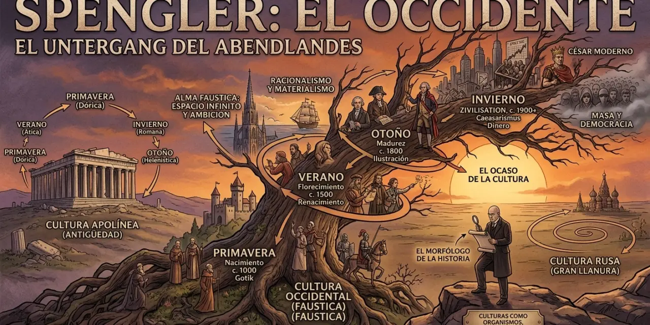 Spengler dijo que Occidente se muere. Llevamos 100 años sin morirnos.